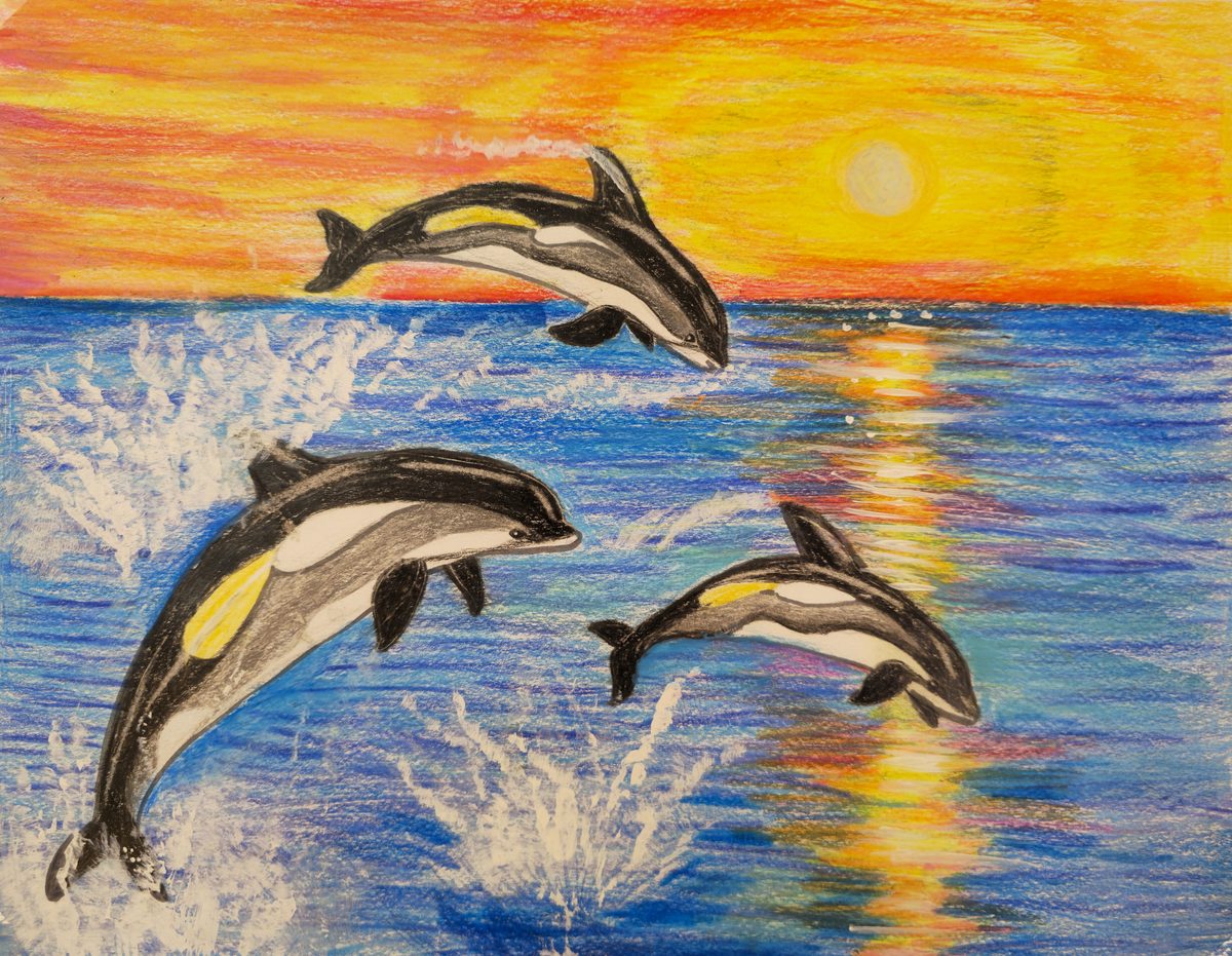 Sunset Symphony of The Sea